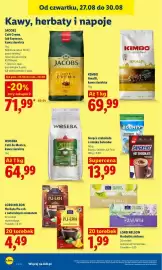 Lidl gazetka Strona 78: LORD NELSON Herbatka ziołowa €1,99, KIMBO Amalfi, kawa ziarnista €69,99