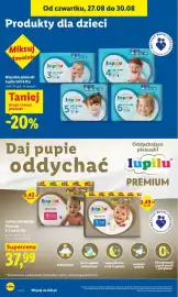 Lidl gazetka Strona 80: Pieluszki Lupilu Soft & Dry, Lupilu Premium Pieluszki €37,99