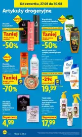 Lidl gazetka Strona 82: Szampon przeciwłupieżowy €19,99, Wszystkie kosmetyki Taft