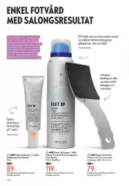 Oriflame reklamblad Sida 134: Oriflame Feet Up Expert / 48H Odour Control Anti-perspirant Foot Spray €119,00