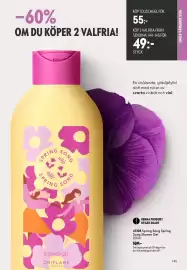 Oriflame reklamblad Sida 145: Oriflame Spring Song Spring Song Shower Gel €49,00