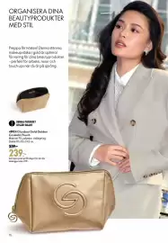 Oriflame reklamblad Sida 16: Giordani Gold Golden Cosmetic Pouch €239,00