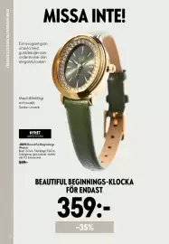 Oriflame reklamblad Sida 26: 308 Beautiful Beginnings Watch €559,00