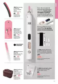 Oriflame reklamblad Sida 77: Nail Perfection Glass File €49,00, Bod Mini Nail Essentials Kit €99,00