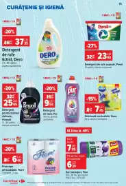 Catalog Carrefour Market Pagină 12: Sano odorizant vas toaletă €7,45, Perwoll black detergent €25,99