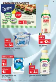 Catalog Carrefour Market Pagină 25: Mărgele de brânză, Hochland €6,49, Delma grăsime vegetală tartinabilă €3,69
