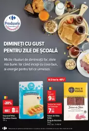 Catalog Carrefour Market Pagină 32: Carrefour Classic Cașcaval feliat €8,49, Drag de România Salam de Sibiu €7,99
