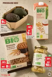 Catalog Carrefour Market Pagină 34: Carrefour Bio Bautura cu ovaz €5,75, Carrefour Bio Ciuperci feliate €10,39