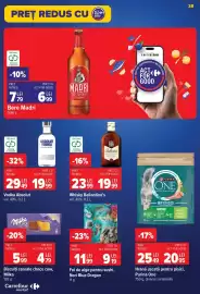 Catalog Carrefour Market Pagină 38: Madri bere €6,99, Milka biscuiti cereale choco cow €4,79