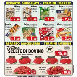 Volantino Magazzini Smart Pagina 10: Sword piselli finissimo €1,99, Algida Cremino €3,99