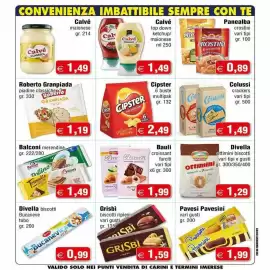 Volantino Magazzini Smart Pagina 5: Balconi merendine €1,49, Roberto Granpiada €1,19