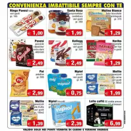 Volantino Magazzini Smart Pagina 6: Pai patatine €2,99, Nipiol pouch vari gusti €0,75