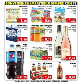 Volantino Magazzini Smart Pagina 7: Polara bibita €1,79, Jolly nettare di frutta vari gusti €0,69