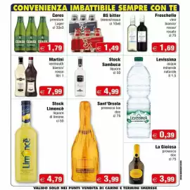 Volantino Magazzini Smart Pagina 8: BS bitter €1,49, Freschello vino €1,69
