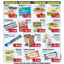Volantino Magazzini Smart Pagina 9: Vogliazzi insalata capricciosa €1,39, Beretta wurstel di pollo €0,59