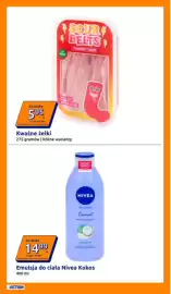 Action gazetka tydzień 35 Strona 31: Emulsja do ciała Nivea Kokos €14,99, Kwaśne żelki Sour Belts €5,95