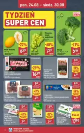 ALDI gazetka Strona 4: Salami włoskie Milano Cucina €9,49, Winogrona zielone bezpestkowe €7,99