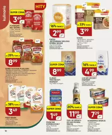 Chata Polska gazetka Strona 16: Kasza jęczmienna Sonko 4-pak €3,99, Przecier pomidorowy Podravka €1,49