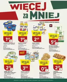 Chata Polska gazetka Strona 8: Serek homogenizowany Danio o smaku waniliowym €2,49, Serek wiejski lekki Piątnica €2,35