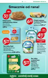 Żabka gazetka Strona 11: Serek twarogowy Almette lekki z ziołami €4,80, Ser żółty Koneser Lekki Ryki €5,99