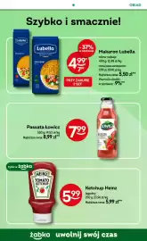 Żabka gazetka Strona 14: Passata Łowicz €7,99, Ketchup łagodny Heinz €5,99