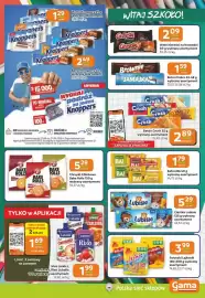 Gama gazetka Strona 5: Chrupki Chlebowe Bake Rolls €5,29, Paluszkik Lajkonik €3,99