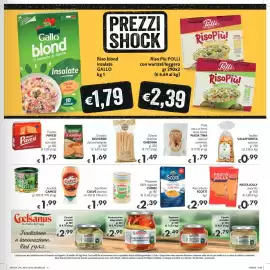 Volantino SuperW Pagina 11: Tarallini Valle Fiorita €0,99, Snack Friends Arachidi CAMEO €1,99