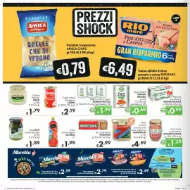 Volantino SuperW Pagina 12: Fagioli Borlotti MONDO NATURA €0,69, Filetti di alici MONDO NATURA €1,39