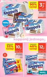 Dealz gazetka tydzień 35 Strona 21: Batony Knoppers Baton Orzechowy €10,00, Wafelki Knoppers Minis €12,00