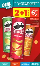 Dealz gazetka tydzień 35 Strona 3: Chipsy Pringles €6,67
