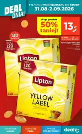 Dealz gazetka tydzień 35 Strona 6: Herbata Lipton Yellow Label €13,00