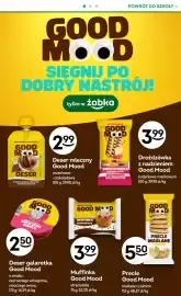 Żabka gazetka Strona 11: Deser galaretki Good Mood €2,50, Drożdzówka Good Mood €3,99