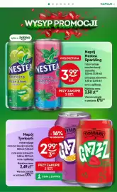 Żabka gazetka Strona 13: Napój Tymbark €2,99, Napój Nestea Sparkling €3,99