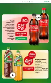 Żabka gazetka Strona 17: Napój Tymbark €4,30, Napój Coca-Cola €5,99