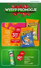 Żabka gazetka Strona 20: Chipsy Pringles €10,99, Chrupki Cheetos €3,99