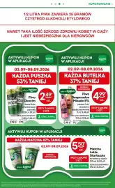 Żabka gazetka Strona 30: Piwo Desperados Mixado 8% €4,99, Piwo Okocim Jasne Pełne €2,49
