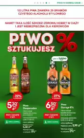 Żabka gazetka Strona 43: Piwo Desperados €5,30, Piwo Garage 8% €6,50