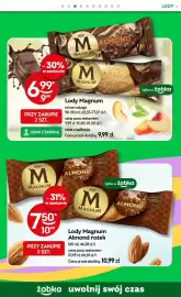 Żabka gazetka Strona 48: Lody Magnum €6,99, Lody Magnum Almond rożek €7,50