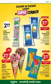 Żabka gazetka Strona 53: Lody Pirulo €2,99, Lody Śnieżynka Plombir śmietankowa €2,99