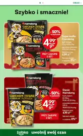 Żabka gazetka Strona 64: Zupa nudle Namdong €4,99, Danie Namdong €4,99