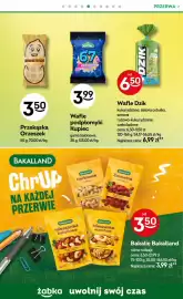 Żabka gazetka Strona 74: Wafle podpłomyki Kupiec €3,99, Wafle Dzik €6,99