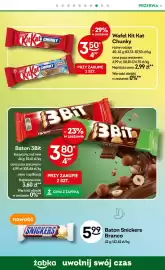 Żabka gazetka Strona 77: Wafel Kit Kat Chunky €3,50, Baton Snickers Branco €5,99