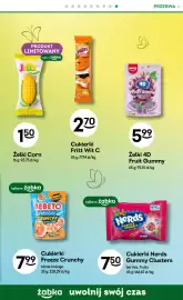 Żabka gazetka Strona 79: Bebeto Freeze Crunchy €7,99, Cukierki Nerds Gummy Clusters €7,50