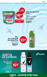 Żabka gazetka Strona 87: Płyn do czyszczenia Domestos Pine €13,99, Ariel Allin1 Pods €14,99