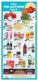 Sobeys flyer week 35 Page 12: Dan D Pak Cashews €8,78, Knorr Chicken Broth Powder Mix €11,28