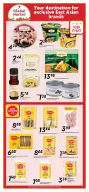 Sobeys flyer week 35 Page 15: Eight Treasures cooked and peeled shrimp €0,88, Eight Treasures whole pompano €13,88