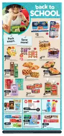 Sobeys flyer week 35 Page 4: Compliments Crispy Rice Squares or Rainbow Sprinkle Crispy Rice Squares €7,99