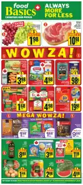 Food Basics flyer week 35 Page 1: Jamieson chewable vitamin c, d3 or iron €4,98, Primo pasta tomatoes or sauce €1,68