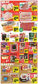 Food Basics flyer week 35 Page 7: Whole Rainbow Trout Salmon Portions €8,99, Ground Beef €7,49