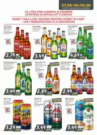 Słoneczko gazetka Strona 11: Piwo Smakowe Okocim €2,99, Piwo Heineken Original, 0%, Silver €4,69